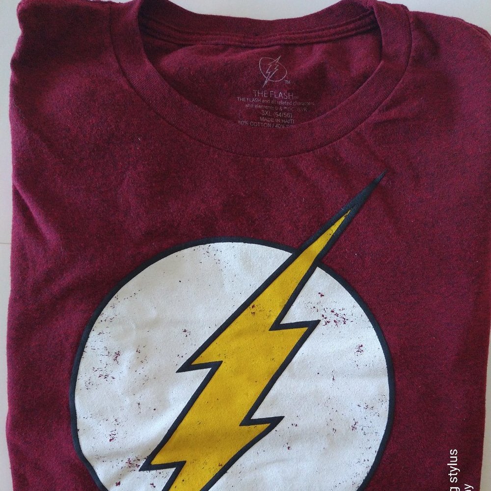 DC Flash  t shirt 3XL